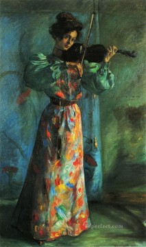 El violinista Lovis Corinth Pinturas al óleo